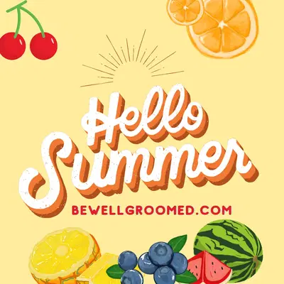 be well {groomed!}