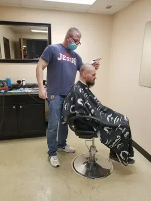 Larry's hair design