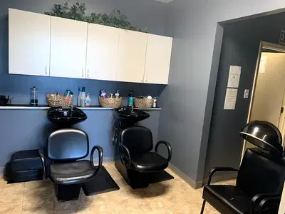 Before and After THE HAIR SALON
