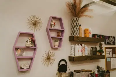 Purple Coffin Hair Studio