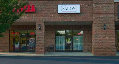 Trimmed In Red Salon
