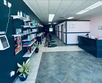 Arched beauty salon and spa