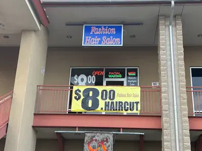 Fashion hair salon