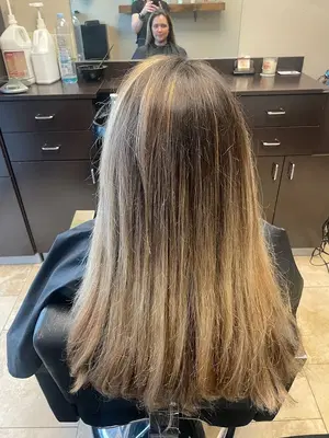 Hair by Lu Savage at Salon Lofts in 1890 Ranch