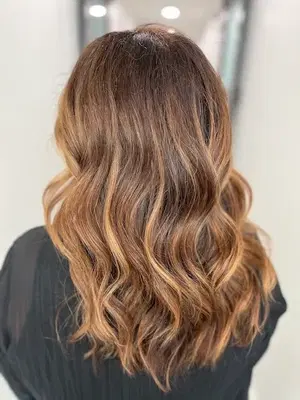 Hair by Jessica Michalk (located inside Copper & Mane Salon)